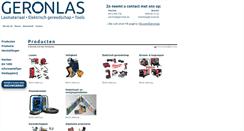 Desktop Screenshot of geronlas.be